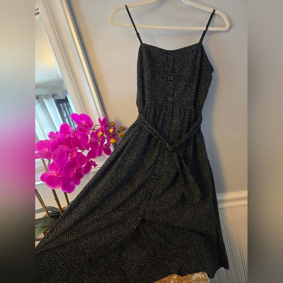 Express Black Strapless Dress - Picture 2 of 5